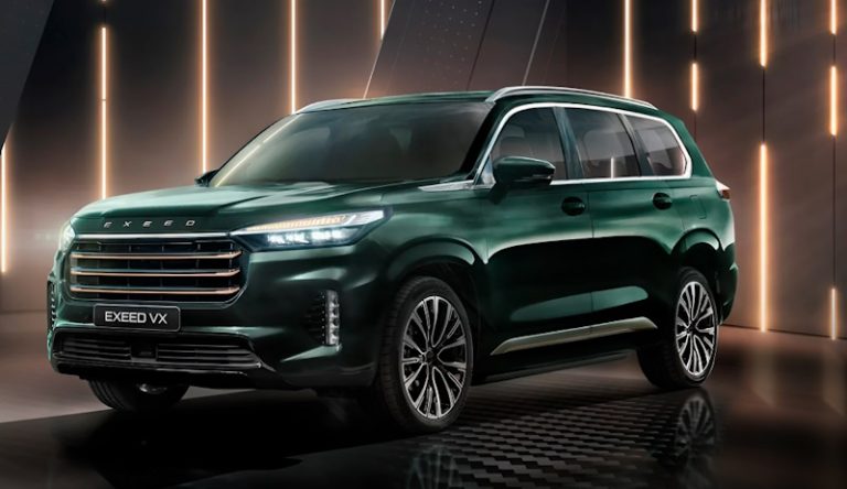 EXEED VX LE: Полноразмерный внедорожник, который переосмысливает роскошь